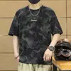 Venda Direta da Fábrica Estilo Americano Verão Nova Marca de Moda Masculina Design Gola Redonda Manga Curta Camiseta, Top Versátil Único Tendência