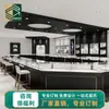Vitrina Exhibidora de Joyería Contenedor Comercial, Venta Directa de Fábrica de Vitrinas de Cristal de Alta Calidad, Vitrina Exhibidora de Joyería Dorada con Luces LED