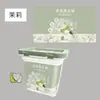 Contas de lavagem flor de camélia para uso doméstico, contas de lavagem de descontaminação 5D, fragrância duradoura, barril de bola de lavagem 70, atacado de fábrica