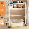 Prateleira de Armazenamento para Comida de Gato Rack Aberto de Armazenamento Sob a Caixa de Areia Prateleira de Armazenamento para Latas de Comida de Gato Suprimentos para Pets Árvore de Gato