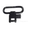 Hebilla plana de metal de alta resistencia de 1.25 pulgadas para correa, hebilla de metal de liberación rápida para correa, anillo de correa trasera de madera