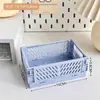 Cesta Mini Portátil para Casa, Pequena Cesta de Banho, Cesta de Armazenamento para Banheiro, Porta-Canetas, Cesta de Frutas, Mini Cesta de Armazenamento