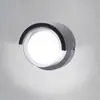 Lámpara de Pared LED Doble Capa Cubierta Impermeable de PC Interior Exterior Plástico ABS Neutro Montaje en Pared