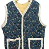 Colete Feminino 2025 para Outono e Inverno, Colete Cardigan para Avó, Colete sem Gola, Jaqueta Versátil sem Mangas