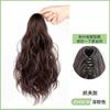 Peluca de cola de caballo cabello artificial femenino cola de caballo alta pinza para el cabello trenza retorcida ligera cabello rizado se puede atar cola de caballo falsa ligera venta al por mayor generación de cabello