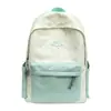 Mochila Transfronteriza de Bloques de Color Linda y Fresca para Estrellas Femeninas, Estudiantes de Secundaria, Estudiantes Universitarias y Chicas de Secundaria