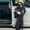 Conjunto estiloso de outono para meninas, nova coleção 2026, casaco estilo coreano e calça pantalona, um conjunto de duas peças moderno para meninas mais velhas