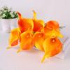 Flor Artificial Lírio Calla Decoração de Layout de Cena de Casamento Buquê para Casa Flor Artificial Grande Lírio Calla Flor Artificial Artificial