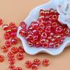Cuentas de color AB de 6*9 mm, acrílico, color, agujero grande, para pulsera de niños, tocado para el cabello con cuentas, cuentas sueltas, aproximadamente 1870