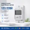 Medidor Eléctrico de Amplio Voltaje de Exportación DDS Medidor Electrónico Monofásico Medidor de Energía Doméstico Montado en Riel Pantalla LCD 127/220V
