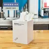 Tienda de café y té con leche: dispensador de vasos de plástico, portavasos para el mostrador, dispensador de tapas de vasos, portavasos integrado para vasos para llevar, sin accesorios adicionales