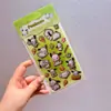 Adesivos 3D em relevo estilo bordado 5D, designs fofos de desenhos animados, adesivos decorativos que brilham no escuro para agendas, scrapbooks, capas de celular e garrafas de água