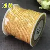 Cuerda Tejida a Mano de 2.5 mm Bedlin Resistente al Desgaste Patrón de Dragón Cuerda para Lanyard de Cera de Abeja Esmeralda DIY Cable