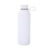 Botella de Agua Deportiva de Boca Pequeña Estilo Americano Transfronteriza con Pintura de Goma, Vaso Aislado de Acero Inoxidable 304, Botella de Agua Mate para Senderismo al Aire Libre