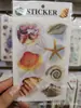 Um Conjunto de 6 Folhas com 12 Signos do Zodíaco e Adesivos de Desenho Animado em Papel Manual de Adesivos Personagens Coração de Menina Tendência da Internet Adesivos Decorativos DIY