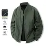Popular Chaqueta de Vuelo para Hombre de Primavera y Otoño 2026 Nuevo Modelo de Alta Gama Elegante Holgada Casual Chaqueta de Béisbol Moderna
