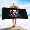 Halloween Dterol Monster High School Ls Toalla de Playa Toalla de Playa Poliéster Completo Nshigh Muñeca Transfronteriza Mo