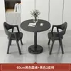 Mesa de Centro, Sala de Estar, Uso Doméstico, Conjunto de Mesa e Cadeiras para Negociação, Mesa Redonda Pequena Simples para Varanda, Mesa de Recepção para Lazer