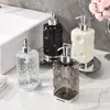 Loción de Hotel Embotellada Champú de Lujo Ligero Gel de Ducha Desinfectante de Manos Dispensador de Jabón de Presión para Encimera de Baño del Hogar