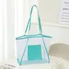 Bolsa de Palha Trançada Bolsa Feminina Moda Bolsa de Praia 2023 Verão Nova Grande Capacidade Bolsa Trançada Simples Casual Bolsa de Ombro