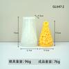 Nuevo Molde de Yeso para Velas Perfumadas con Forma de Flor de Árbol de Navidad Molde para Jabón Casero DIY Molde para Pasteles Productos de Silicona