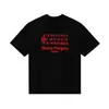 Serie de camisetas casuales de algodón puro de manga corta, unisex, de marca moderna, con tres etiquetas completas, patrón digital transfronterizo Margiela, cuello redondo