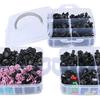 Caja de hebillas de 725 piezas 680 piezas de hebillas para coche calientes 725 Piezas de coche en caja 23 tipos de cajas de hebillas