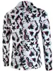 Comercio Exterior Transfronterizo Nuevo Traje Casual Estampado para Hombre Traje Individual Traje de Navidad Halloween Ropa Formal para Banquetes Talla Europea