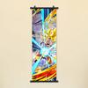 Pintura de parede com pôster de anime Dragon Ball Z Super Saiyajin Pintura em tela jato de tinta HD exposição de quadrinhos mais vendida pintura de parede para quarto