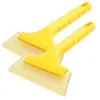 Pala de nieve Oxford para coche, limpiador de parabrisas para coche doméstico, removedor de escarcha y nieve de silicona, barredor de nieve, raspador de nieve