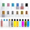 Garrafa de loção ombro reto spot 60 80 100ml Garrafa de tônico pet garrafa plástica divisível para loção água conjunto de cuidados com a pele