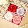 Vela Perfumada de Rosa Set al por Mayor para Uso en el Hogar Regalo Romántico Creativo para el Día de San Valentín Vela con Aroma Souvenir Transfronterizo