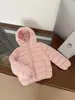 Novo Padrão Nacional 90% Penugem de Pato Branco Jaqueta Leve de Penugem Infantil Casaco de Inverno para Bebês Meninos e Meninas