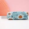 Estuche de lona portátil y creativo con dibujos animados para lápices, ideal para estudiantes de arte, papelería, gran capacidad, para guardar lápices, premios, regalo pequeño.