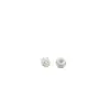 Plata de Ley S925 Moneda de Cobre Corazón Cubo Cuentas Planas Cuentas Espaciadoras de Agujero Grande Accesorios para Joyería Hechos a Mano DIY Pulsera al por Mayor