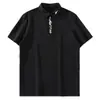 Nova Estilo Novo Estilo Chinês Camisa com Lapela Bordada Flor de Ameixa para Homens, Casual de Verão Nova Blusa de Manga Curta, Camisa de Manga Curta Masculina da Moda