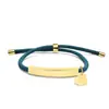 Pulsera Personalizada con Logo de Publicidad Transfronteriza, Pulsera Trenzada de Acero de Titanio Grabado con Corazón Diagonal Multicolor para Regalo Navideño
