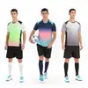Uniformes de Fútbol de Manga Corta y Trajes Deportivos de Comercio Exterior Transfronterizo de Amazon Personalizados para Adultos y Niños, Uniformes de Competición y Uniformes de Entrenamiento