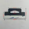 Gancho pp negro gancho de agujero de avión gancho de caja de color pvc gancho de agujero triangular transparente mascota autoadhesivo gancho de caja de embalaje pp