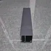 Perfiles de Aluminio para Puertas y Ventanas de Puente Roto, Tiras Selladoras de Vidrio, Tiras de Ventilador de Aleación de Aluminio, Accesorios de Aluminio para Puertas y Ventanas