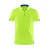 Camiseta de secado rápido logo impresión grupo construcción publicidad cultural polo manga corta ropa de trabajo corporativa impresión bordado