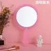 Espejo con Mango Redondo, Espejo de Maquillaje Creativo Translúcido, Espejo de Regalo, Espejo de Tocador de Belleza Color Gelatina, Transfronterizo