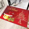 Serie de Árbol de Navidad Más Vendida de Temu Transfronteriza Felpa de Cristal Alfombrillas Decorativas de Piso para Sala de Estar, Entrada, Dormitorio, Resistentes a Manchas, En Stock al por Mayor