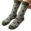 Calcetines hechos a medida, calcetines de algodón puro a rayas, calcetines tobilleros para mujer, estilo primavera/otoño, modernos y elegantes, diseños personalizados disponibles, directo del fabricante