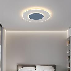 Lámpara de techo para sala de estar, moderna, de ambiente sencillo, para dormitorio, estudio, anillo minimalista, personalidad nórdica, creativa, para salón, lámpara principal