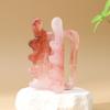 Gua Sha de Ámbar de Resina para Masaje de Hombros y Cuello, Cepillo Meridiano, Tabla de Cuidado de la Columna Vertebral y Espalda de Cera de Abeja, Liberación Muscular, Masajeador de Doble Empuje