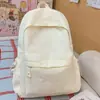Nueva Mochila Escolar Estilo Japonés, Moderna y Única, Mochila Bordada de Color Caramelo de Alta Estética, Bolso Ligero de Doble Hombro para Estudiantes de Secundaria y Preparatoria