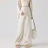 Pantalones de maternidad para primavera y otoño, nuevo modelo 2026, pantalones de pierna ancha no restrictivos para mujeres embarazadas, pantalones largos de maternidad para otoño