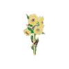 Pintura al óleo de Van Gogh Flor de Iris Girasol Broche ins Vintage Insignia Personalizada Pin Insignia Decoración de Bolso Medalla