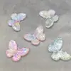 Colgante Transparente de Mariposa Colorido, Fresco y Dulce Pulsera de Cuentas Sueltas Fabricante de Joyería al por Mayor